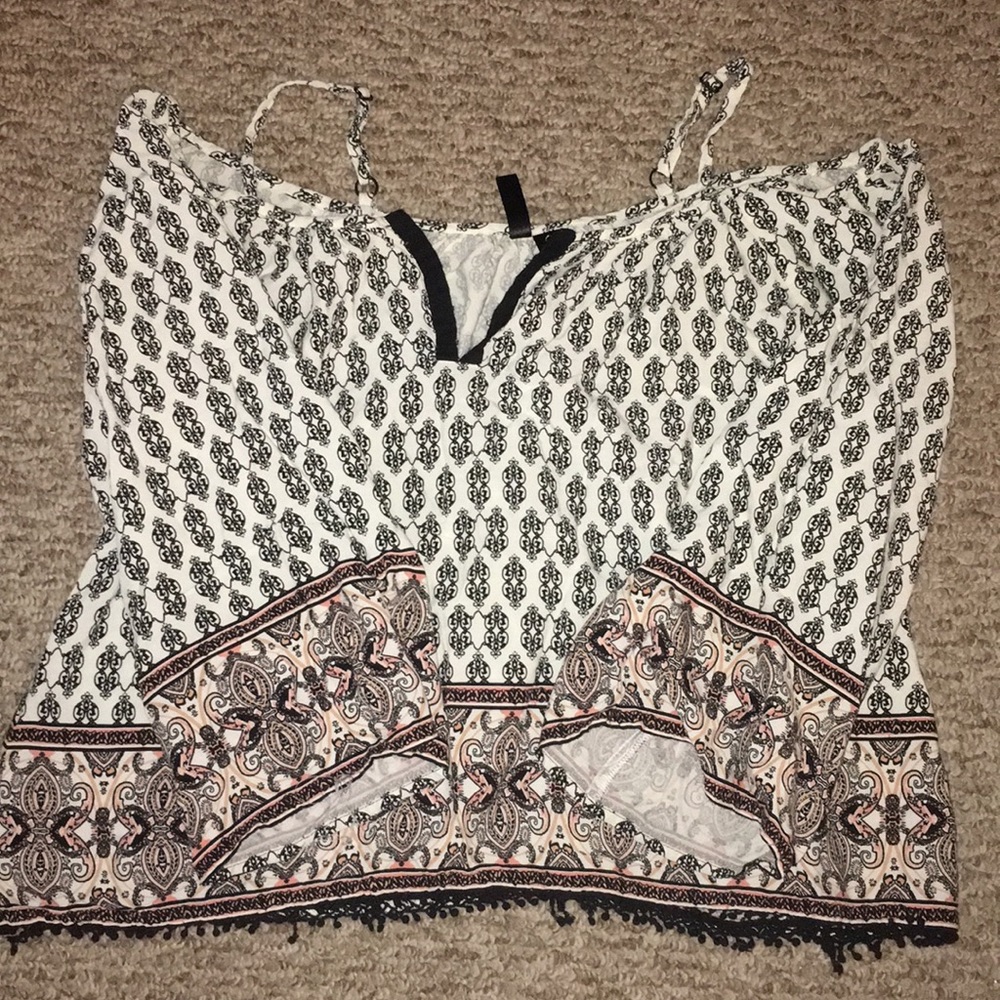 Off the shoulder blouse